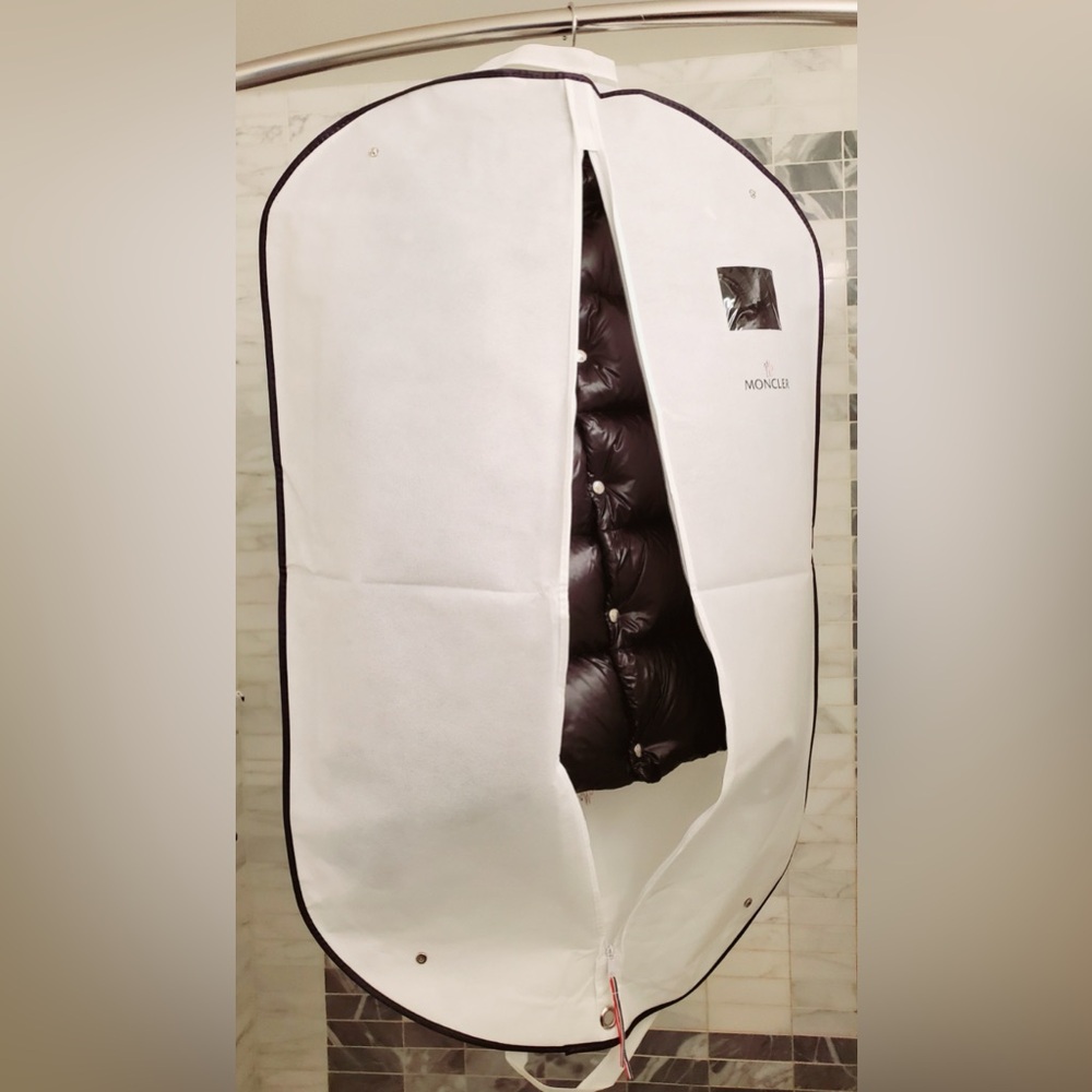 Moncler Down Jacket Garment Bag Large Travel Dust Proof Layers Ultra Thick - Picture 5 of 11